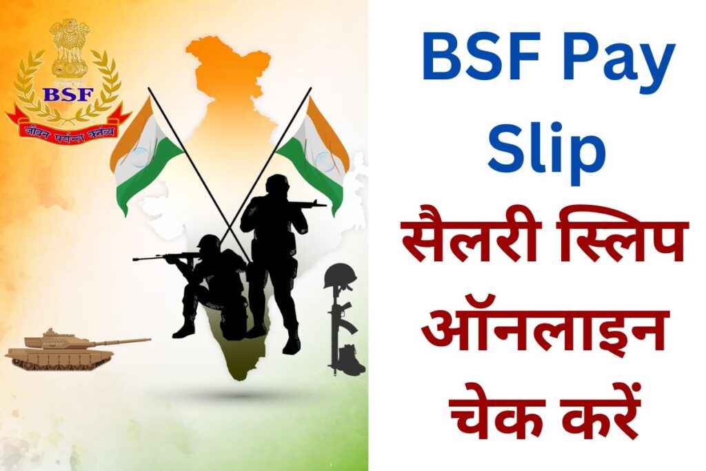 BSF Pay Slip Online