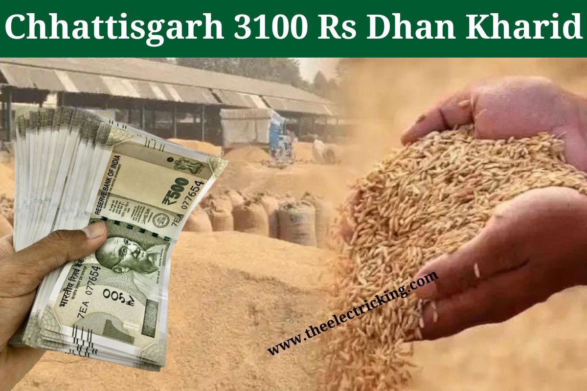 Chhattisgarh 3100 Rs Dhan Kharid